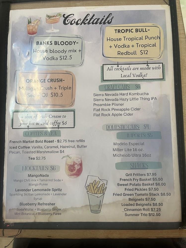 The Banks Grill Menu image 4